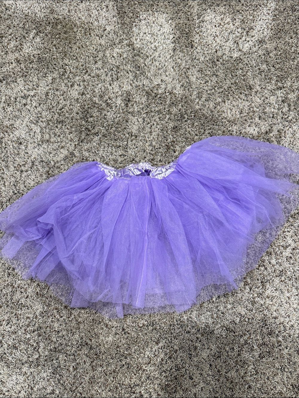 Lavender Tulle Skater Skirt with Elastic Waistband - Women/teen/tween/girls